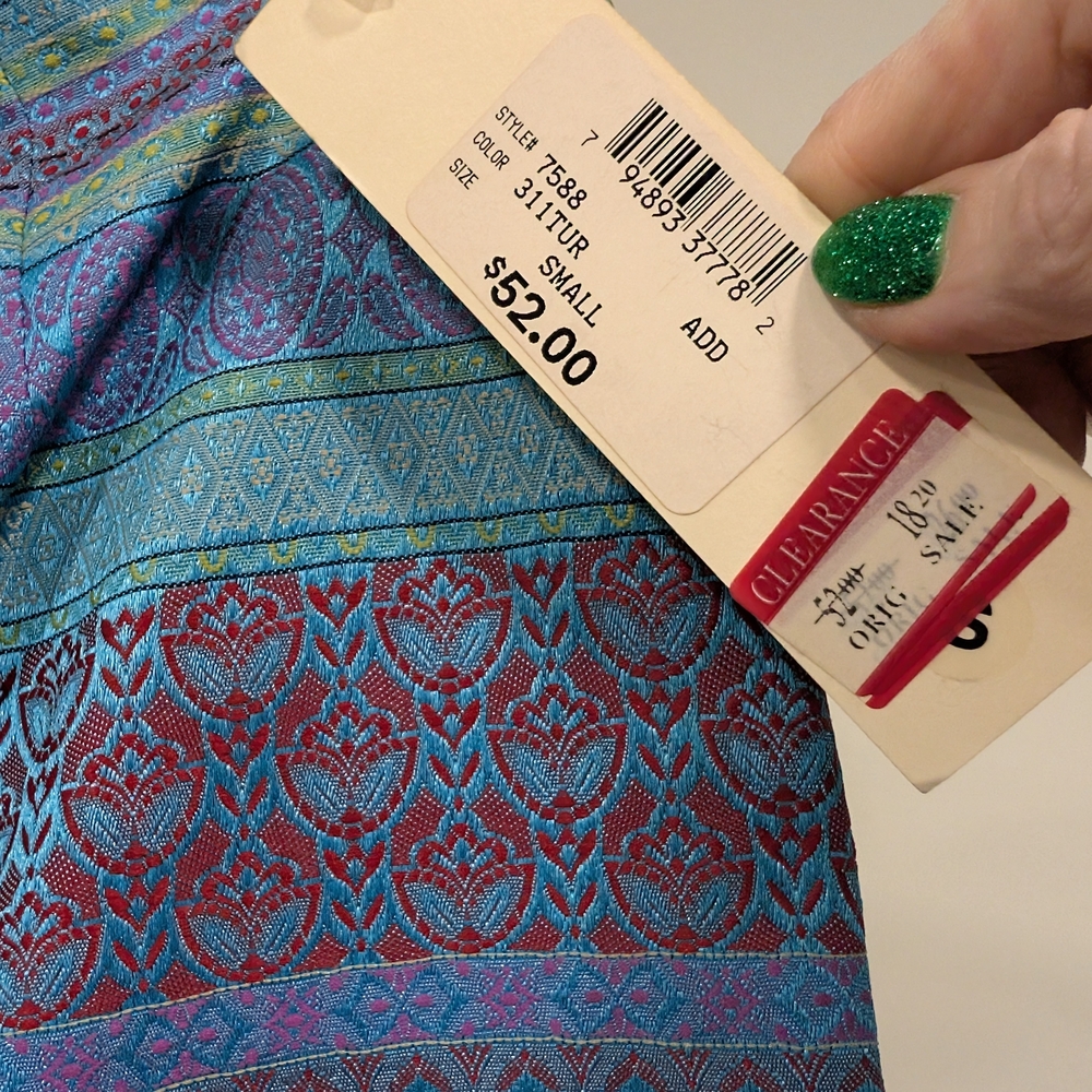 Necessary Objects Patterned Women's Pencil Skirt - image 4